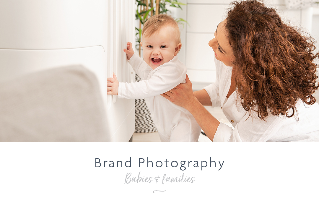 Brand photography for baby and family