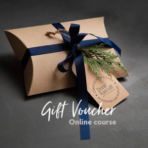 Online course gift voucher