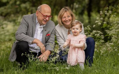 Family photography and film with grandparents