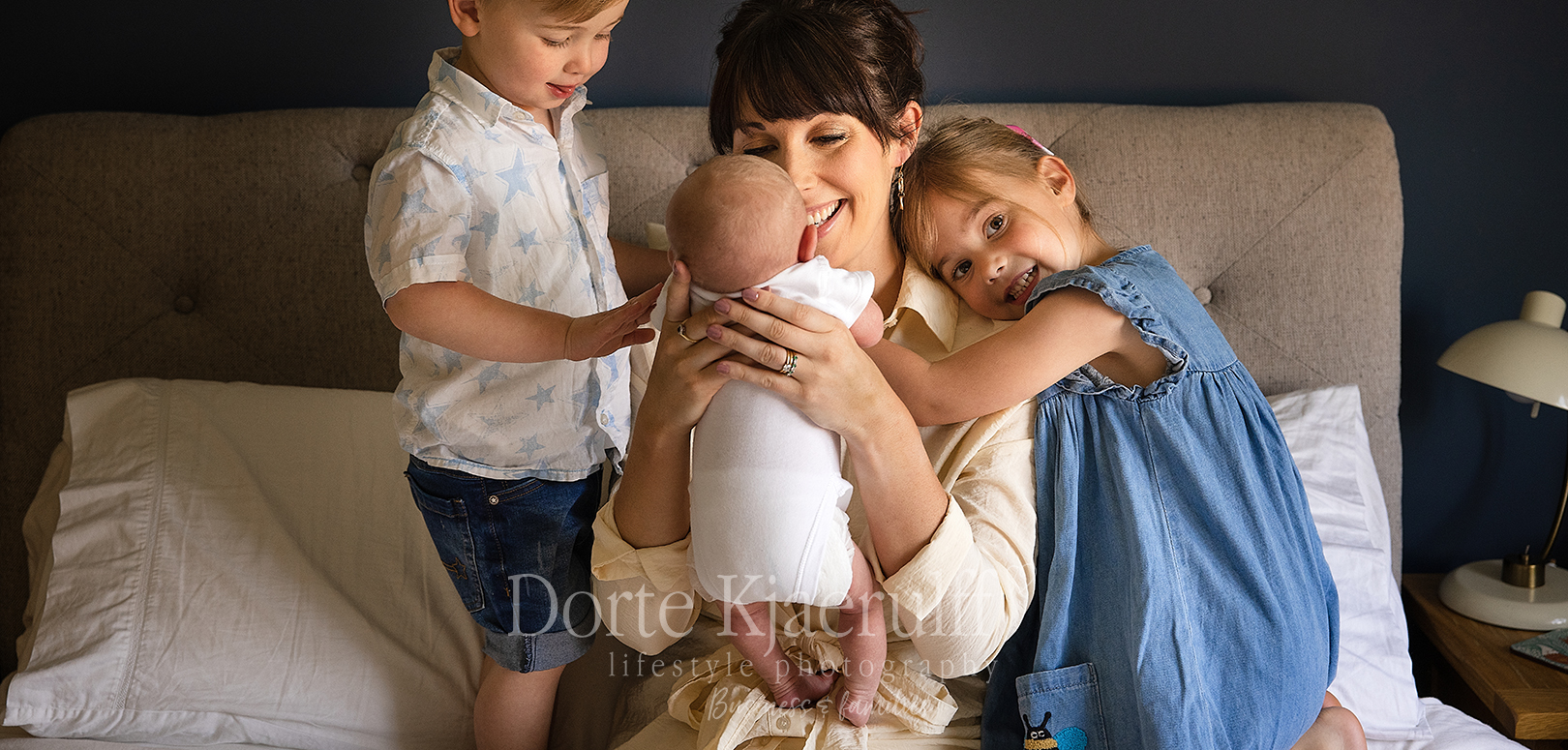 At home baby photography and film in Market Harborough